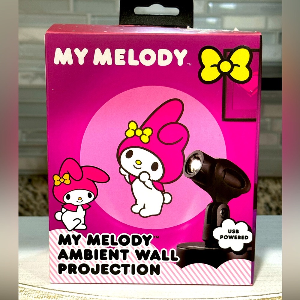 Sanrio My Melody Ambient Wall Projection Light-NEW